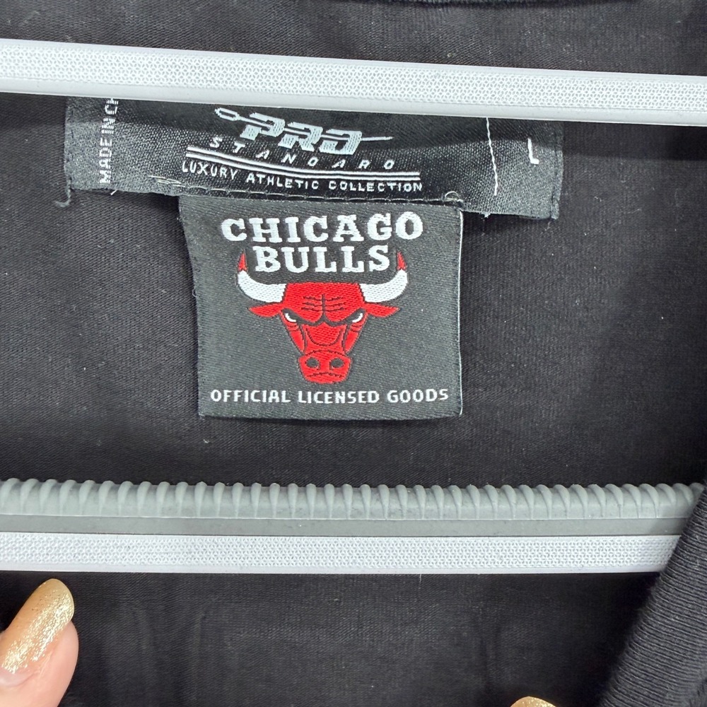 Chicago Bulls Pro Standard Graphic T-Shirt Black Mens Large - Picture 6 of 8